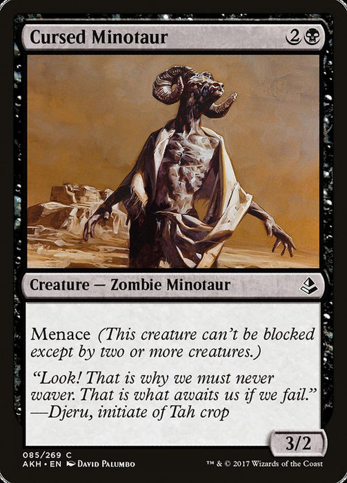 Cursed Minotaur  (Foil)