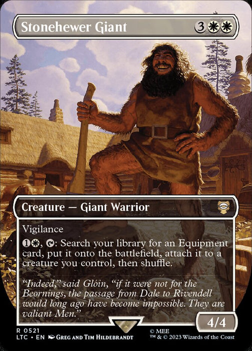 Stonehewer Giant - Borderless - Inverted (Foil)