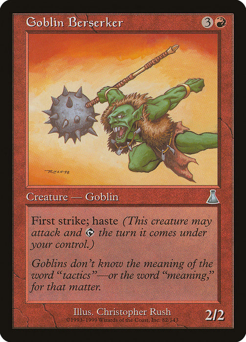 Goblin Berserker  (Foil)