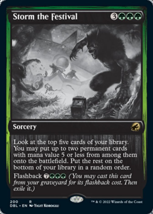 Storm the Festival  - Inverted (Foil)