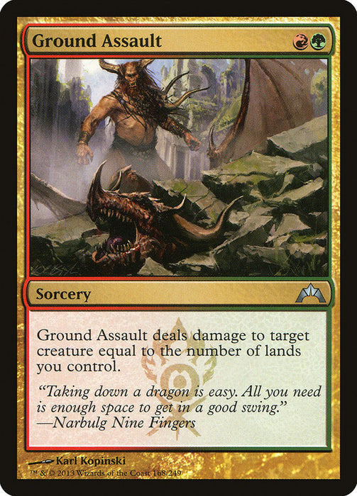 Ground Assault  (Foil)