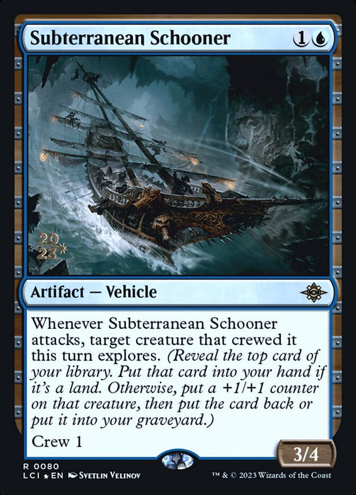 Subterranean Schooner (Foil)