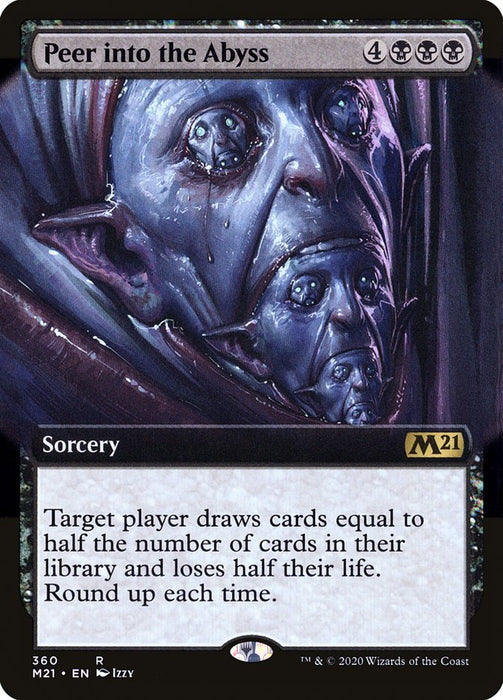Peer into the Abyss  - Extended Art (Foil)
