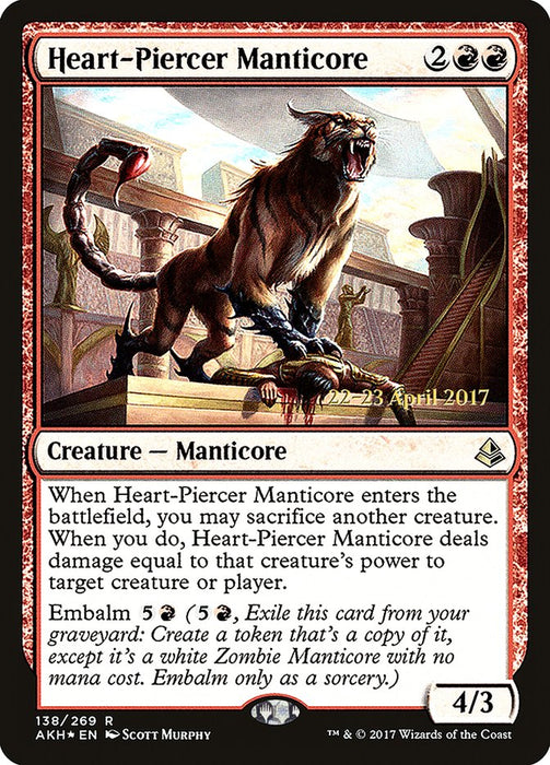 Heart-Piercer Manticore  (Foil)