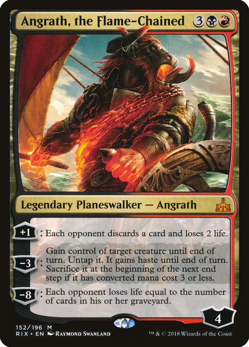 Angrath, the Flame-Chained  (Foil)