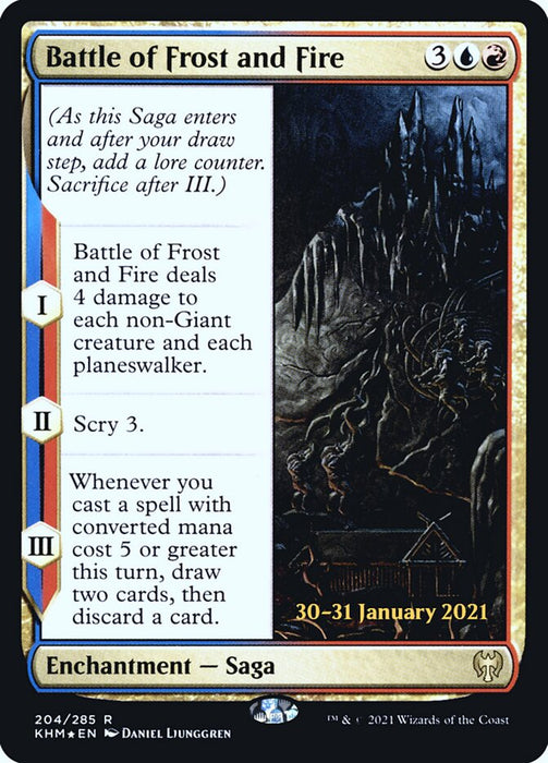 Battle of Frost and Fire  (Foil)