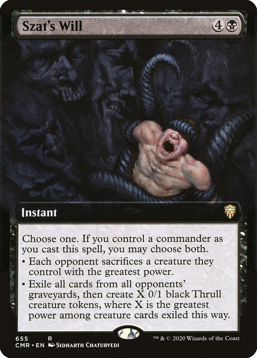 Szat's Will  - Extended Art