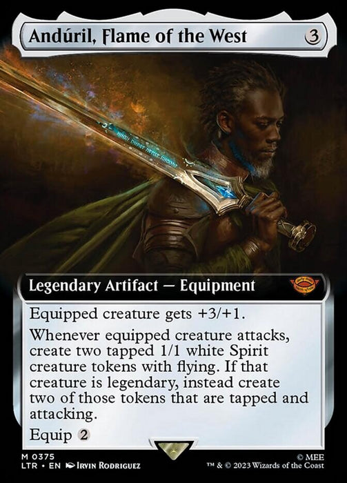 Andúril, Flame of the West - Legendary- Extended Art
