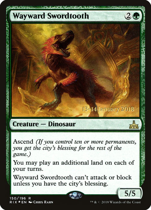 Wayward Swordtooth  (Foil)