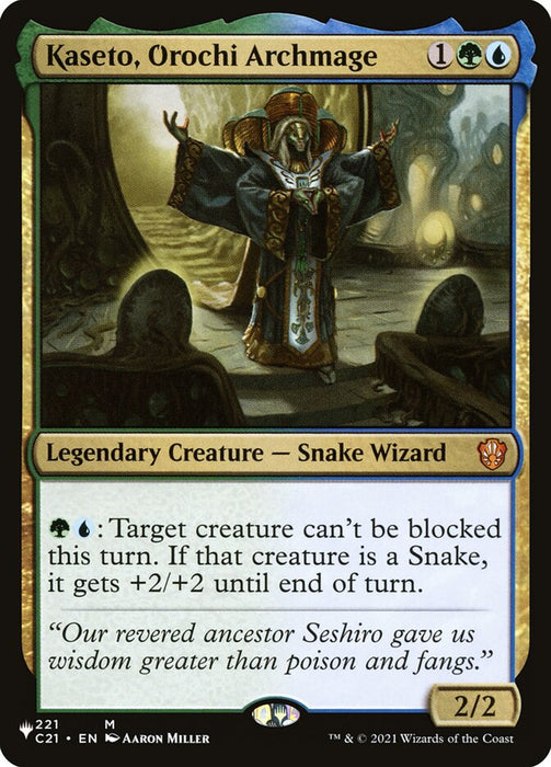 Kaseto, Orochi Archmage - Legendary