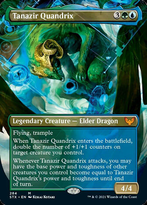 Tanazir Quandrix - Borderless  - Legendary - Inverted