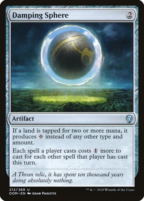 Damping Sphere  (Foil)
