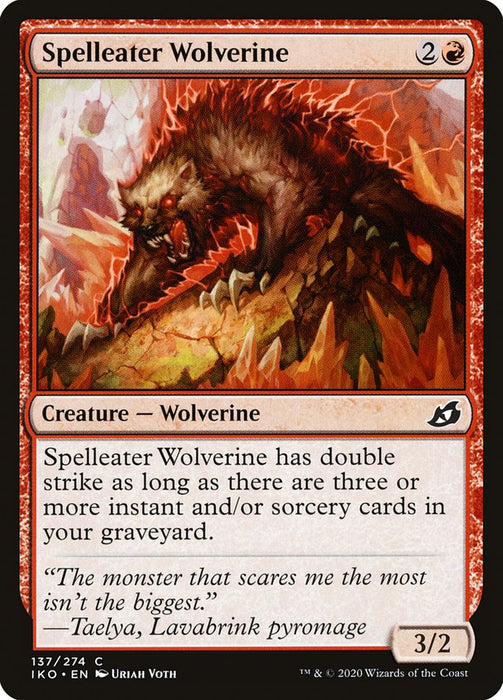 Spelleater Wolverine  (Foil)