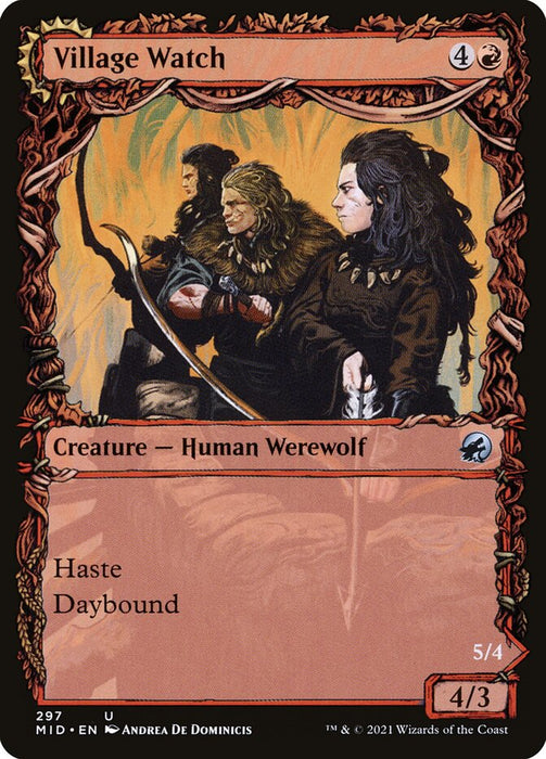 Village Watch // Village Reavers  - Showcase - Sunmoondfc (Foil)