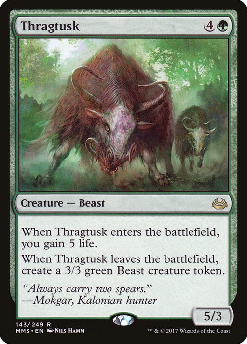 Thragtusk  (Foil)