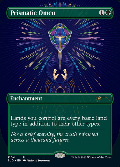 Prismatic Omen - Borderless - Full Art - Inverted
