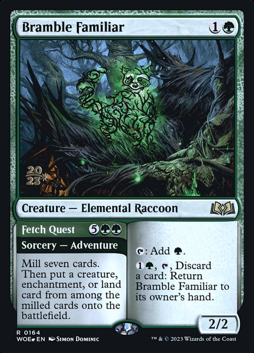 Bramble Familiar // Fetch Quest (Foil)