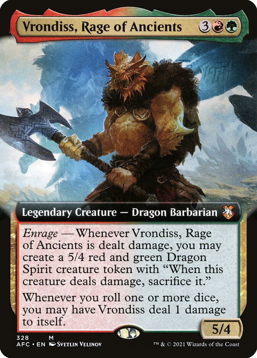 Vrondiss, Rage of Ancients - Extended Art- Legendary