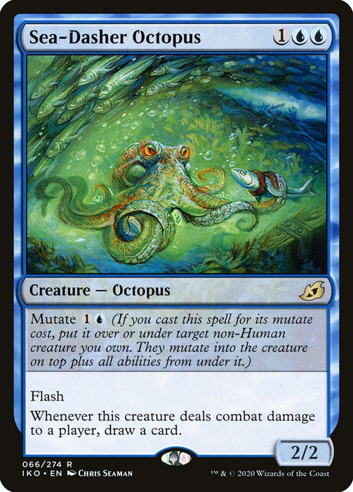 Sea-Dasher Octopus  (Foil)