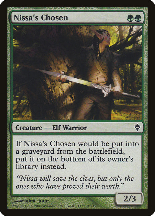 Nissa's Chosen  (Foil)