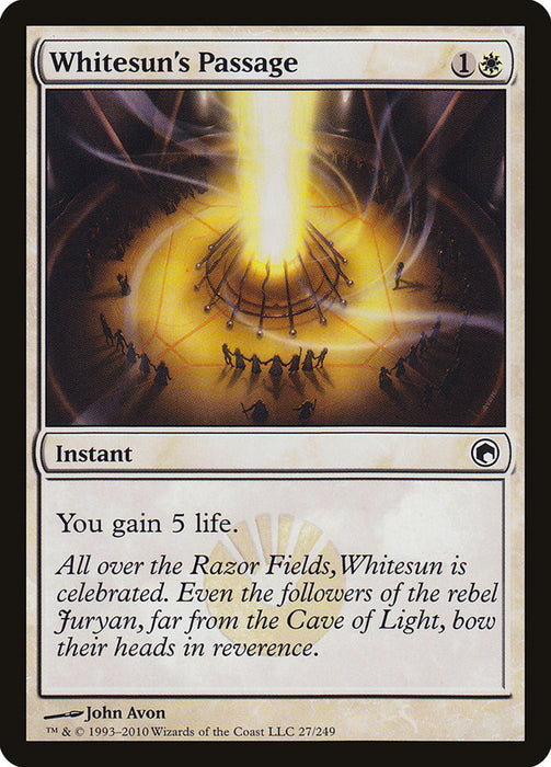 Whitesun's Passage  (Foil)