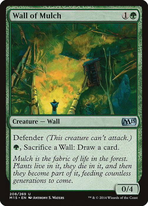 Wall of Mulch  (Foil)