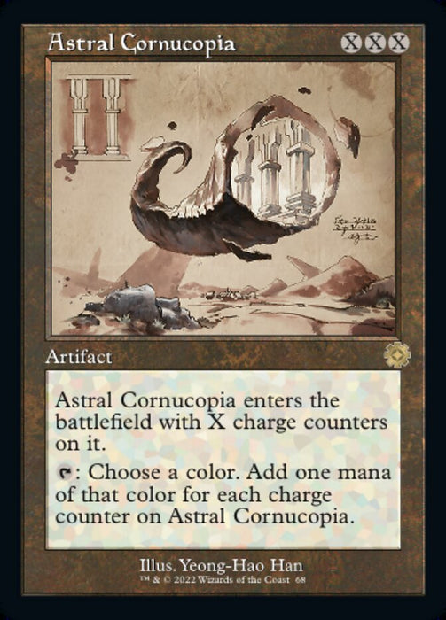 Astral Cornucopia - Retro Frame (Foil)