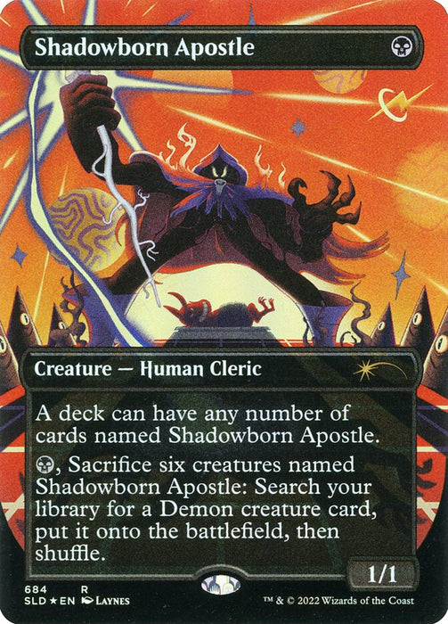 Shadowborn Apostle - Borderless - Full Art - Inverted (Foil)