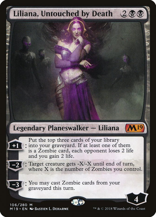 Liliana, Untouched by Death  (Foil)