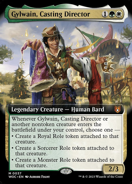 Gylwain, Casting Director - Legendary- Extended Art (Foil)