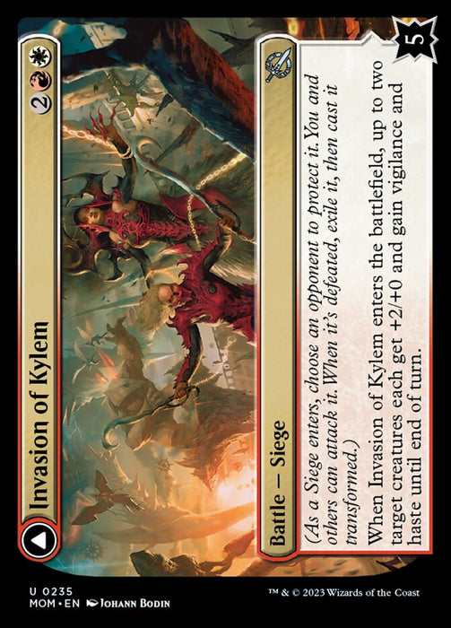 Invasion of Kylem // Valor's Reach Tag Team (Foil)