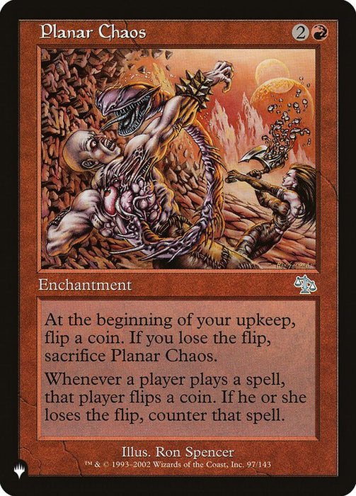 Planar Chaos - Retro Frame