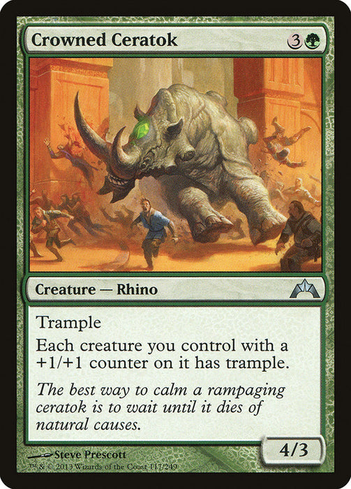Crowned Ceratok  (Foil)