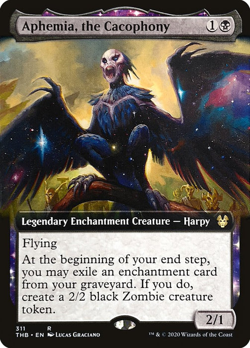 Aphemia, the Cacophony  - Nyxtouched - Legendary - Extended Art (Foil)