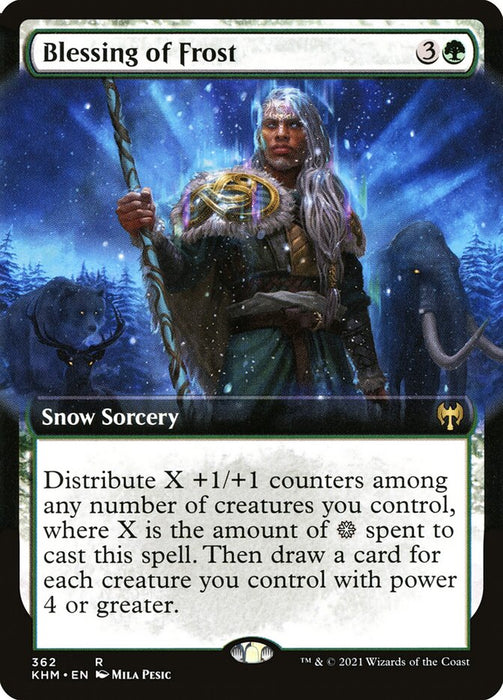 Blessing of Frost  - Extended Art (Foil)