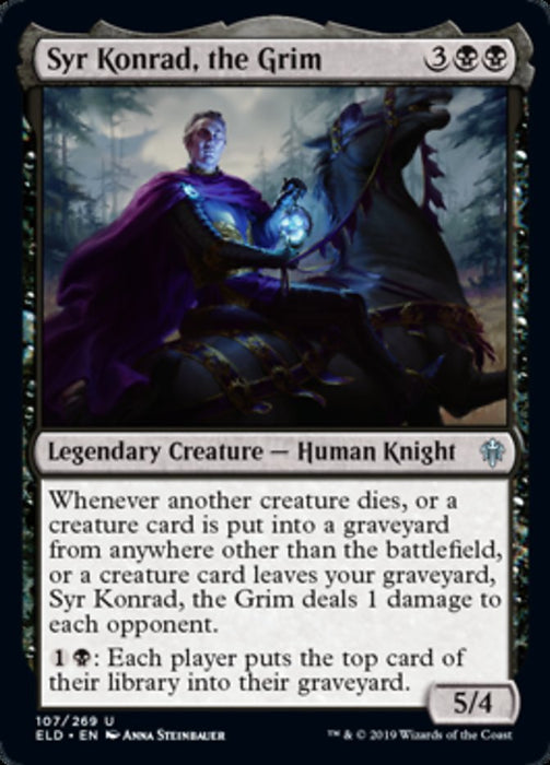Syr Konrad, the Grim - Legendary