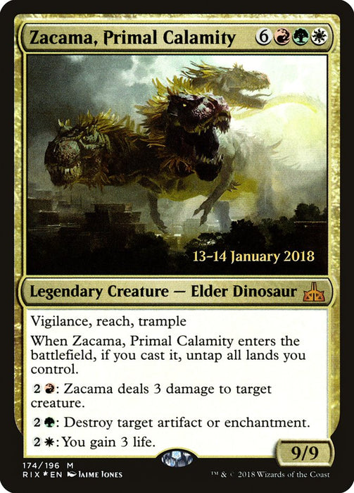 Zacama, Primal Calamity  (Foil)