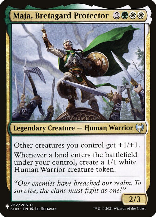 Maja, Bretagard Protector - Legendary