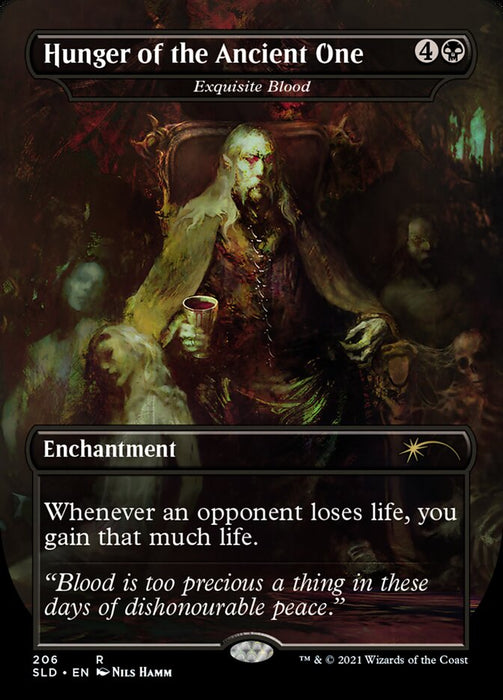 Hunger of the Ancient One - Exquisite Blood - Borderless  (Foil)