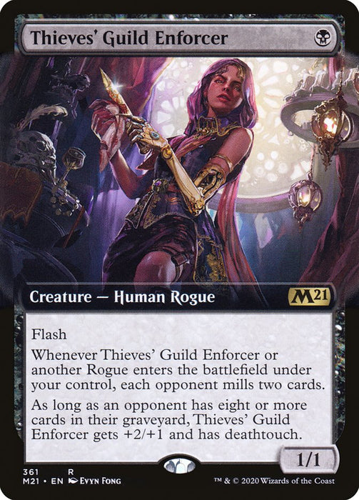 Thieves' Guild Enforcer  - Extended Art (Foil)