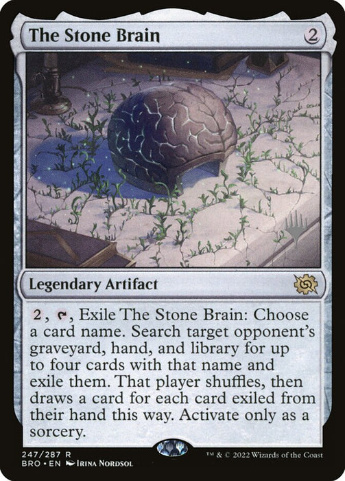 The Stone Brain - Legendary (Foil)