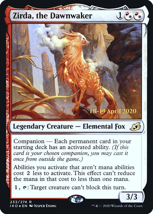 Zirda, the Dawnwaker  - Legendary (Foil)