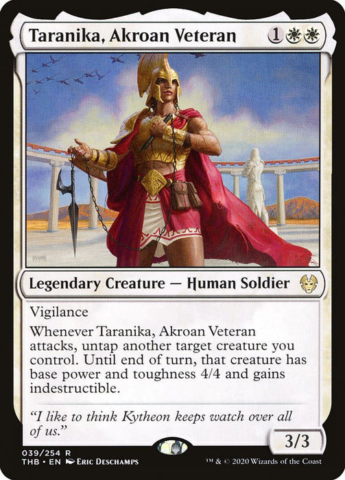 Taranika, Akroan Veteran  - Legendary (Foil)