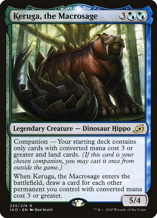 Keruga, the Macrosage  - Companion - Legendary