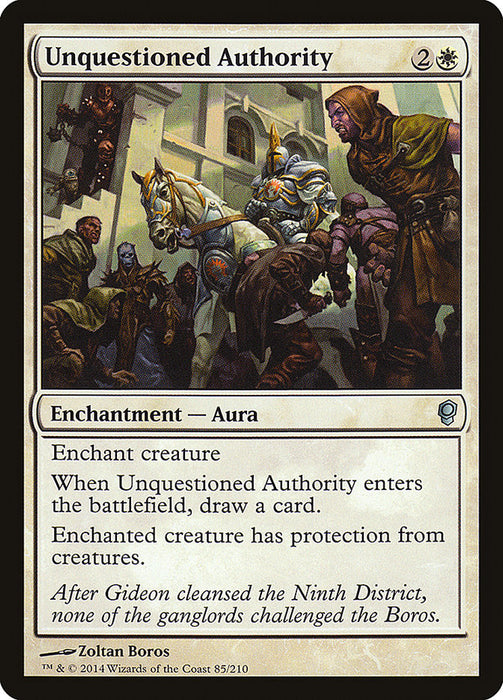 Unquestioned Authority  (Foil)