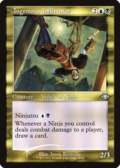 Ingenious Infiltrator - Retro Frame  (Foil)