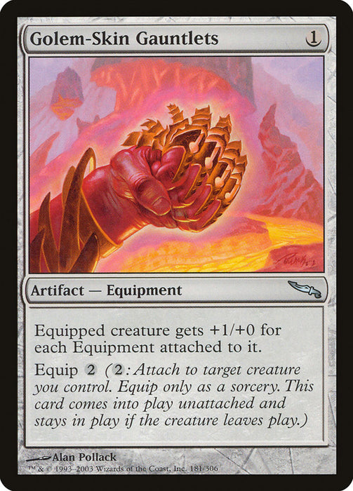 Golem-Skin Gauntlets  (Foil)