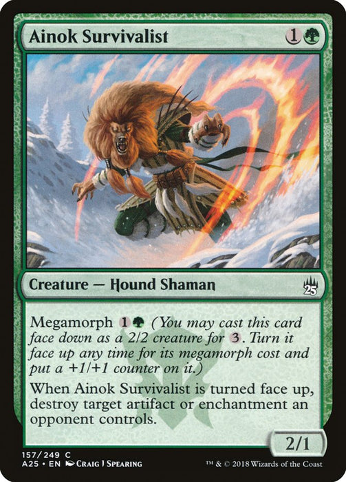 Ainok Survivalist  (Foil)