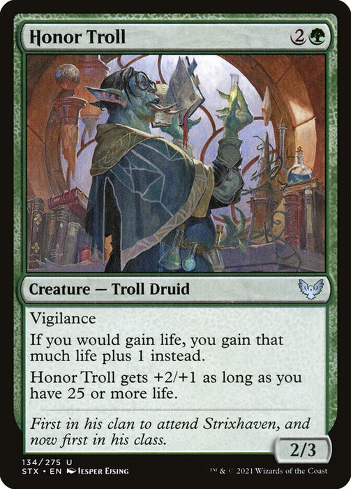 Honor Troll  (Foil)