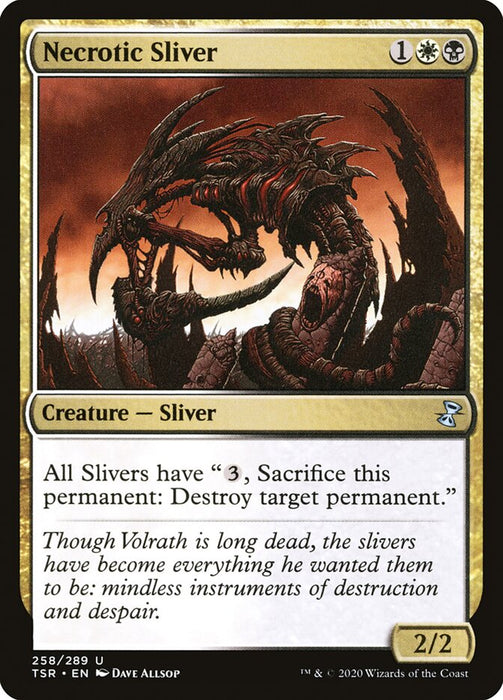 Necrotic Sliver  (Foil)